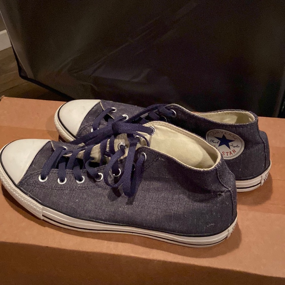 Converse mid denim